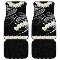 White Sunday Tokelau Gardenia Thunbergia Car Mats Fakamalo Atu Kia Te Koutou Uma LT9 - Polynesian Pride