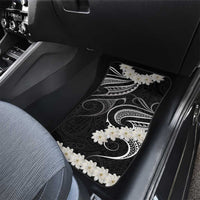 White Sunday Tokelau Gardenia Thunbergia Car Mats Fakamalo Atu Kia Te Koutou Uma LT9 - Polynesian Pride