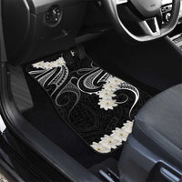 White Sunday Tokelau Gardenia Thunbergia Car Mats Fakamalo Atu Kia Te Koutou Uma LT9 - Polynesian Pride