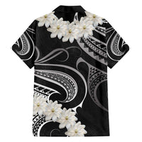 White Sunday Tokelau Gardenia Thunbergia Family Matching Puletasi and Hawaiian Shirt Fakamalo Atu Kia Te Koutou Uma LT9 - Polynesian Pride