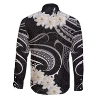 White Sunday Tokelau Gardenia Thunbergia Family Matching Puletasi and Hawaiian Shirt Fakamalo Atu Kia Te Koutou Uma LT9 - Polynesian Pride