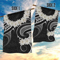White Sunday Tokelau Gardenia Thunbergia Garden Flag Fakamalo Atu Kia Te Koutou Uma LT9 - Polynesian Pride