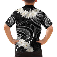 White Sunday Tokelau Gardenia Thunbergia Kid Hawaiian Shirt Fakamalo Atu Kia Te Koutou Uma LT9 - Polynesian Pride