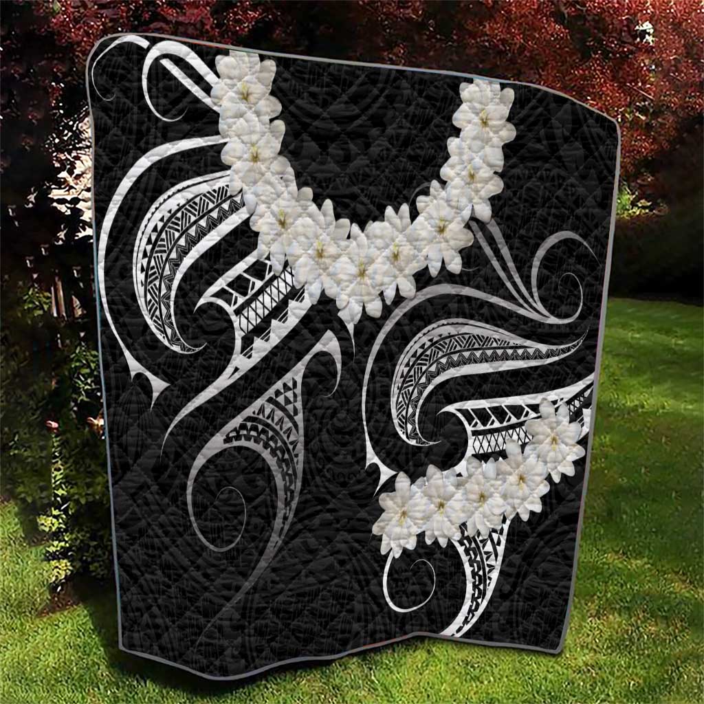 White Sunday Tokelau Gardenia Thunbergia Quilt Fakamalo Atu Kia Te Koutou Uma LT9 - Polynesian Pride