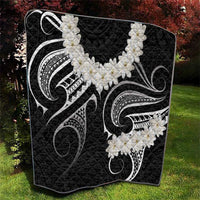 White Sunday Tokelau Gardenia Thunbergia Quilt Fakamalo Atu Kia Te Koutou Uma LT9 - Polynesian Pride