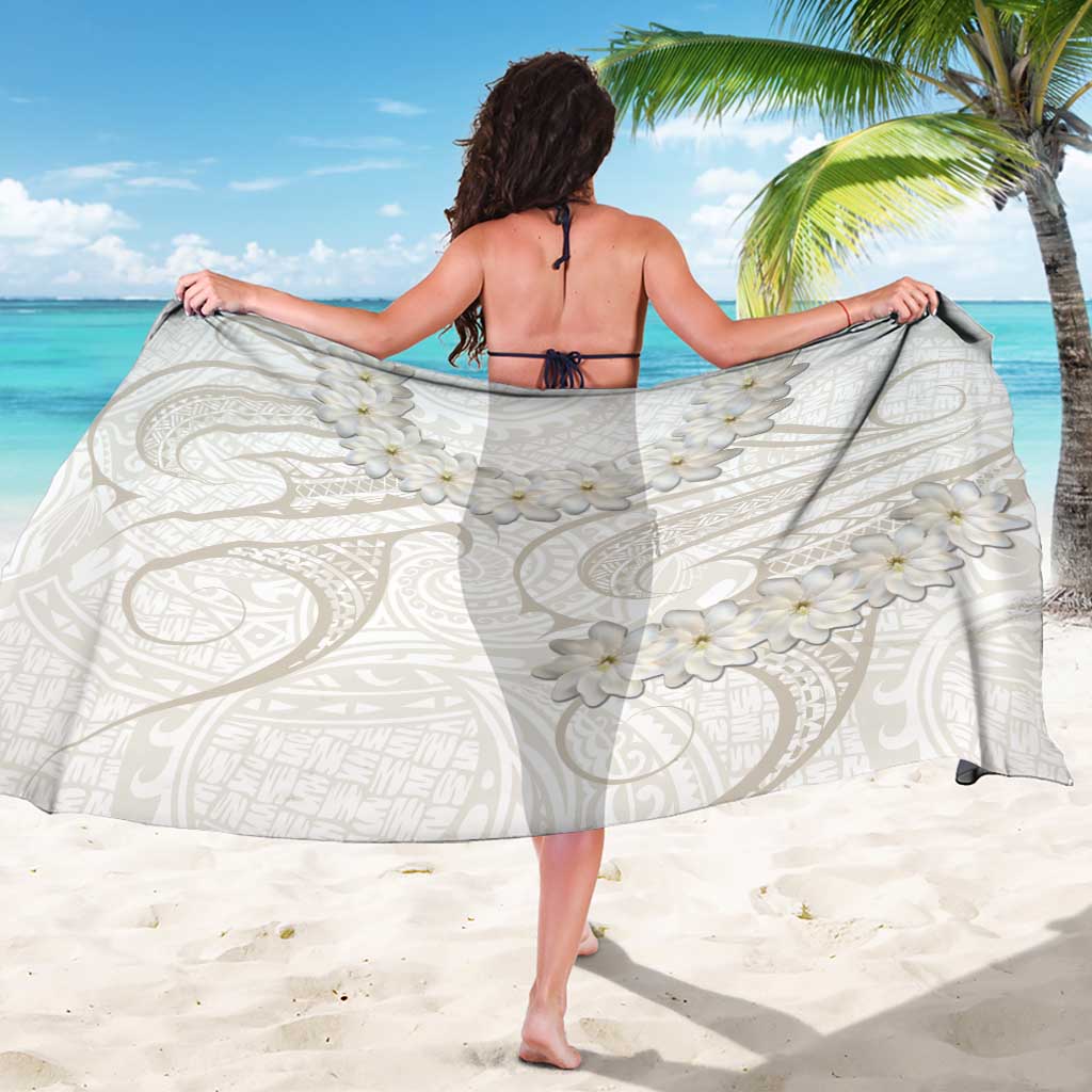 Tokelau Gardenia Thunbergia Sarong Polynesian Art Vibe LT9 - Polynesian Pride