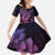Hawaiian Sea Turtle Family Matching Mermaid Dress and Hawaiian Shirt Pink Hibiscus Flowers and Kakau Pattern