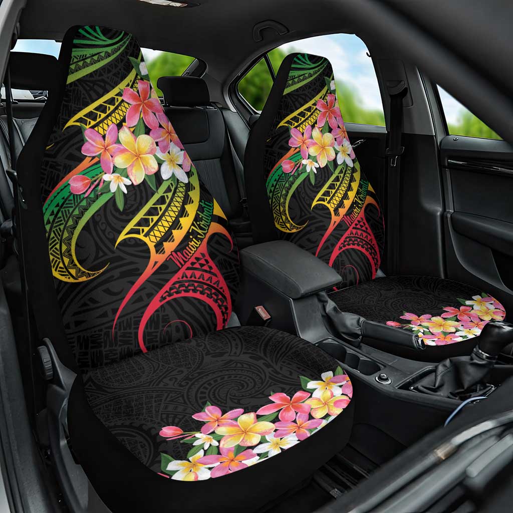 Kiribati Red Jasmine Mango Car Seat Cover Reggae Polynesian Art Vibe LT9 One Size Reggae - Polynesian Pride