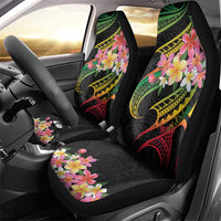 Kiribati Red Jasmine Mango Car Seat Cover Reggae Polynesian Art Vibe LT9 - Polynesian Pride