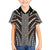 Brown Tongan Polynesian Tribal Family Matching Long Sleeve Bodycon Dress and Hawaiian Shirt - Polynesian Pride