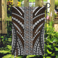 Brown Tongan Polynesian Tribal Garden Flag - Polynesian Pride