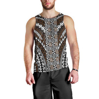 Brown Tongan Polynesian Tribal Men Tank Top - Polynesian Pride