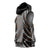 Brown Tongan Polynesian Tribal Sleeveless Hoodie - Polynesian Pride