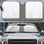 Light Gray Tongan Polynesian Tribal Auto Sun Shade - Polynesian Pride