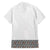 Light Gray Tongan Polynesian Tribal Family Matching Off The Shoulder Long Sleeve Dress and Hawaiian Shirt - Polynesian Pride