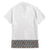 Light Gray Tongan Polynesian Tribal Family Matching Off Shoulder Short Dress and Hawaiian Shirt - Polynesian Pride