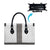 Light Gray Tongan Polynesian Tribal Leather Bag - Polynesian Pride