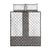 Light Gray Tongan Polynesian Tribal Quilt Bed Set - Polynesian Pride