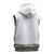 Light Gray Tongan Polynesian Tribal Sleeveless Hoodie - Polynesian Pride