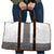 Light Gray Tongan Polynesian Tribal Travel Bag - Polynesian Pride