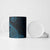 Black Blue Polynesian Tribal Ceramic Mug - Polynesian Pride