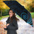 Black Blue Polynesian Tribal Umbrella - Polynesian Pride