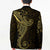 Black Gold Polynesian Tribal Blazer - Polynesian Pride