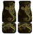 Black Gold Polynesian Tribal Car Mats - Polynesian Pride
