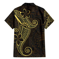 Black Gold Polynesian Tribal Family Matching Mermaid Dress and Hawaiian Shirt LT9 - Polynesian Pride