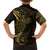 Black Gold Polynesian Tribal Hawaiian Shirt - Polynesian Pride