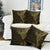 Black Gold Polynesian Tribal Pillow Cover - Polynesian Pride