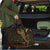 Black Gold Polynesian Tribal Travel Bag - Polynesian Pride