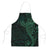 Black Green Polynesian Tribal Apron - Polynesian Pride