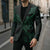 Black Green Polynesian Tribal Blazer - Polynesian Pride