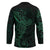 Black Green Polynesian Tribal Hockey Jersey - Polynesian Pride
