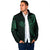 Black Green Polynesian Tribal Padded Jacket - Polynesian Pride