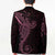 Black Pink Polynesian Tribal Blazer - Polynesian Pride