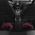Black Pink Polynesian Tribal Car Mats - Polynesian Pride
