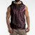 Black Pink Polynesian Tribal Sleeveless Hoodie - Polynesian Pride