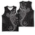 Black White Polynesian Tribal Basketball Jersey - Polynesian Pride