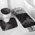 Black White Polynesian Tribal Bathroom Set - Polynesian Pride