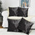 Black White Polynesian Tribal Pillow Cover - Polynesian Pride