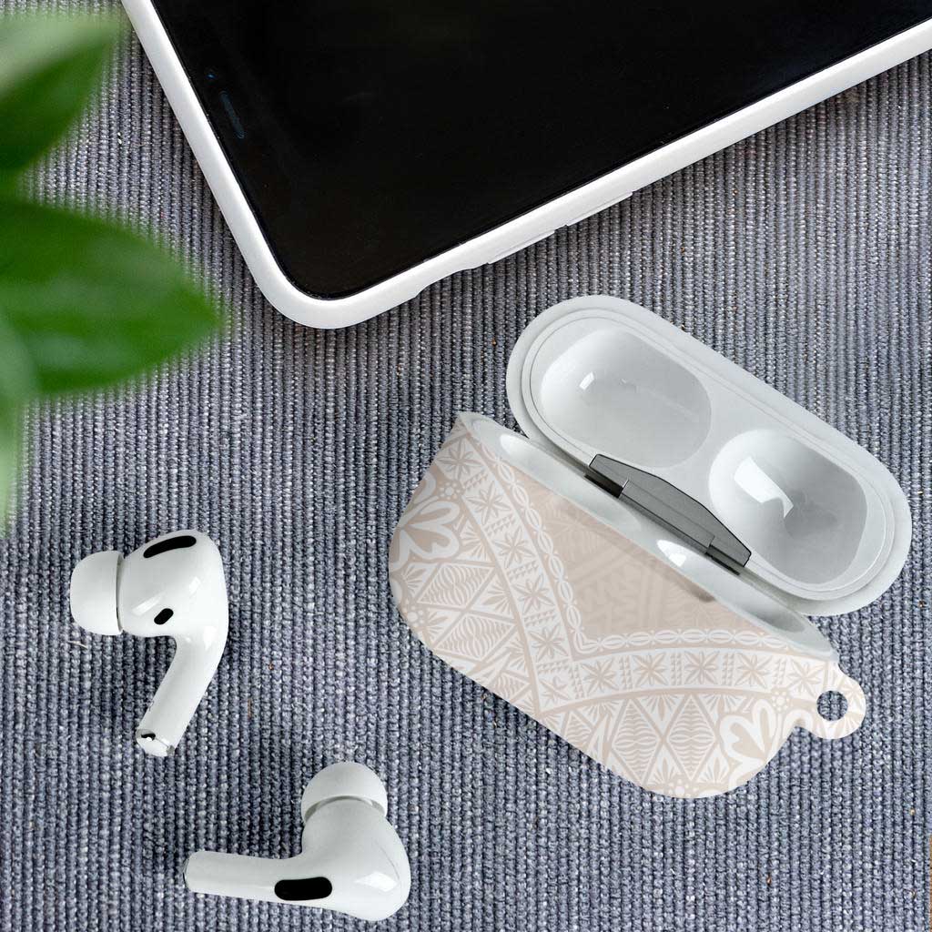 Lotu Tamaiti Tongan Polynesian Art Pattern AirPods Case Traditional Tribal Motifs - Polynesian Pride