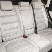 Lotu Tamaiti Tongan Polynesian Art Pattern Back Car Seat Cover Traditional Tribal Motifs - Polynesian Pride