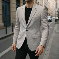 Lotu Tamaiti Tongan Polynesian Art Pattern Blazer Traditional Tribal Motifs - Polynesian Pride