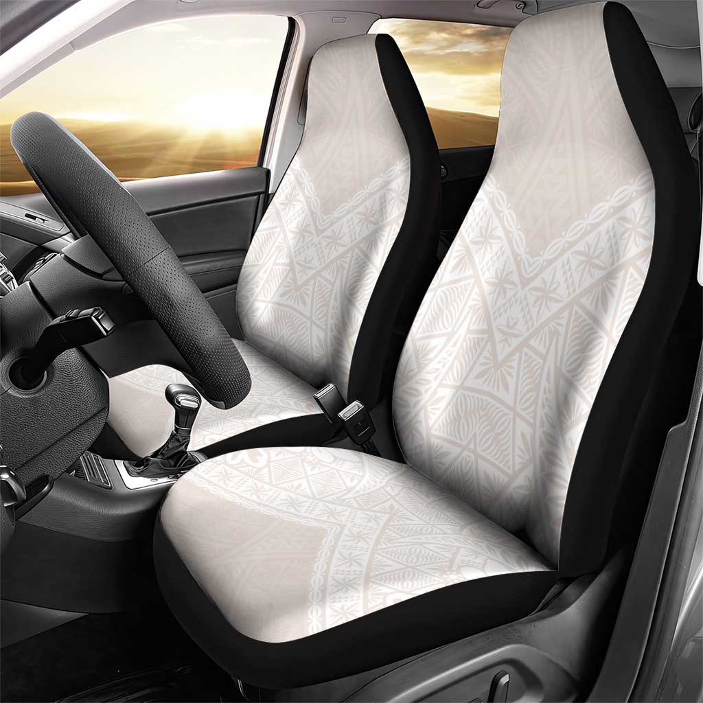 Lotu Tamaiti Tongan Polynesian Art Pattern Car Seat Cover Traditional Tribal Motifs - Polynesian Pride