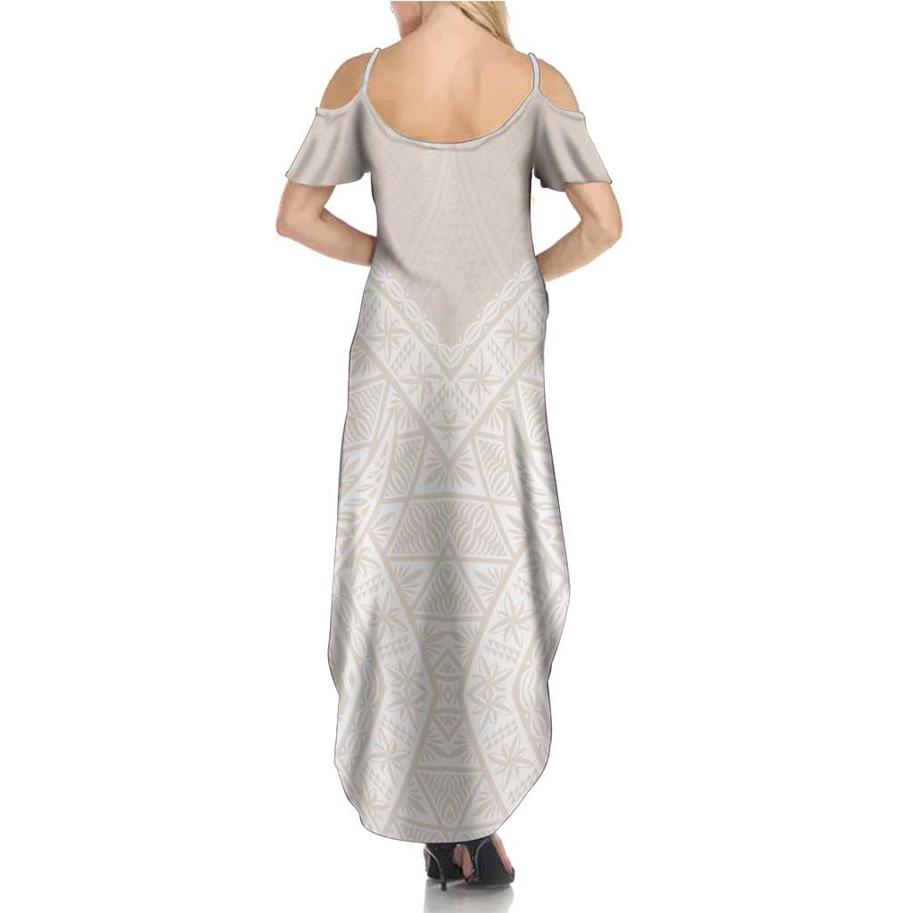 Lotu Tamaiti Tongan Polynesian Art Pattern Family Matching Summer Maxi Dress and Hawaiian Shirt Traditional Tribal Motifs LT9 - Polynesian Pride