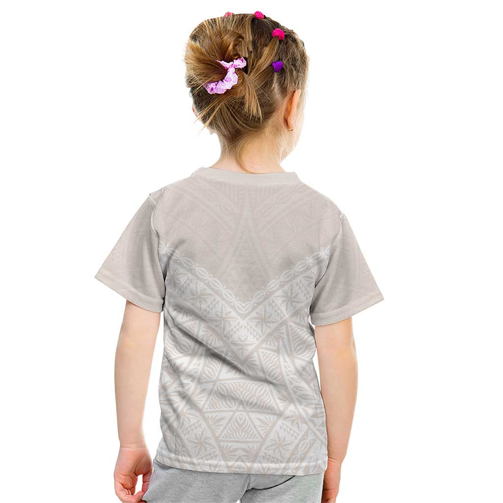 Lotu Tamaiti Tongan Polynesian Art Pattern Kid T Shirt Traditional Tribal Motifs - Polynesian Pride