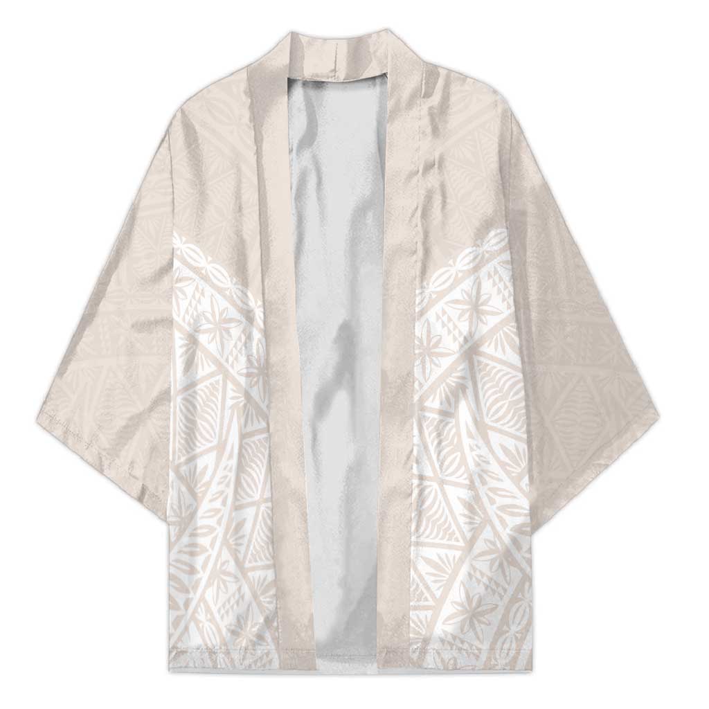 Lotu Tamaiti Tongan Polynesian Art Pattern Kimono Traditional Tribal Motifs - Polynesian Pride