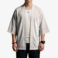 Lotu Tamaiti Tongan Polynesian Art Pattern Kimono Traditional Tribal Motifs - Polynesian Pride
